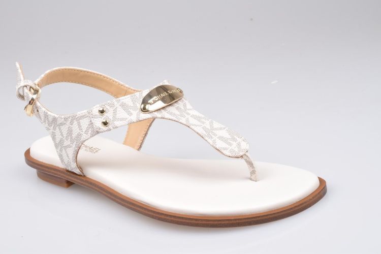 Michael Kors Shoes Slipper Beige dames (MK PLATE THONG - 40R5MKFA1B 150 Vanille) - Mayday (Aalst)