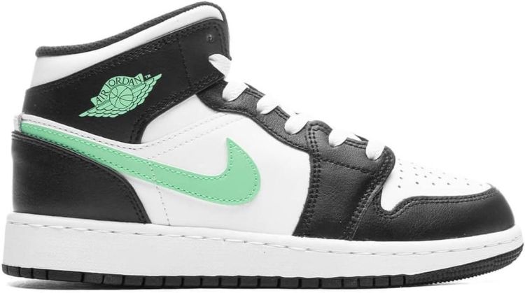 Nike exclu OFFLINE ONLY Mid Wit unisex (AIR JORDAN 1 MID - DQ8423 103 White/Green Glow-Bl) - Mayday (Aalst)