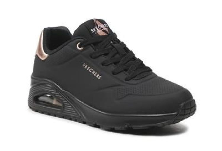 Skechers Veter Zwart dames (Skechers Sneaker - 177094 BBK) - Mayday (Aalst)