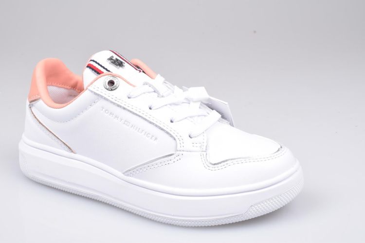 Tommy Hilfiger Veter Wit dames (GUAVA SNA Elevated Cupsole Sneaker - FW0FW06098) - Mayday (Aalst)