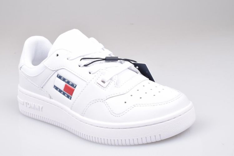 Tommy Hilfiger Veter Wit dames (RETRO BASKET ESS - EN0EN02434 YBR White) - Mayday (Aalst)