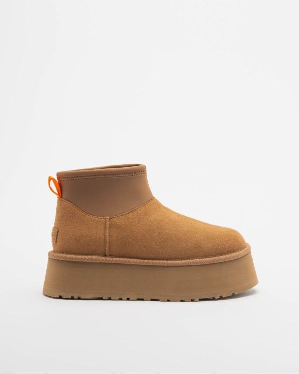 Ugg Mid Camel dames (UGG CLASSIC MINI DIPPER - 1168170 CHE) - Mayday (Aalst)
