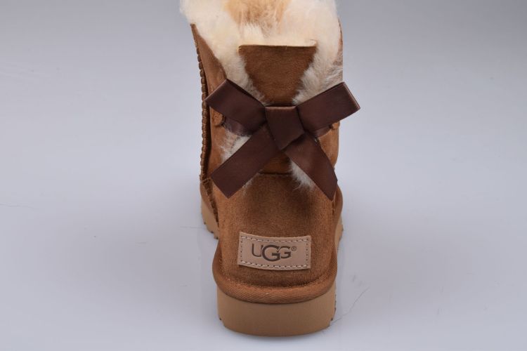 Ugg Boot Camel dames (UGG MINI BAILEY BOW II - 1016501 CHE) - Mayday (Aalst)