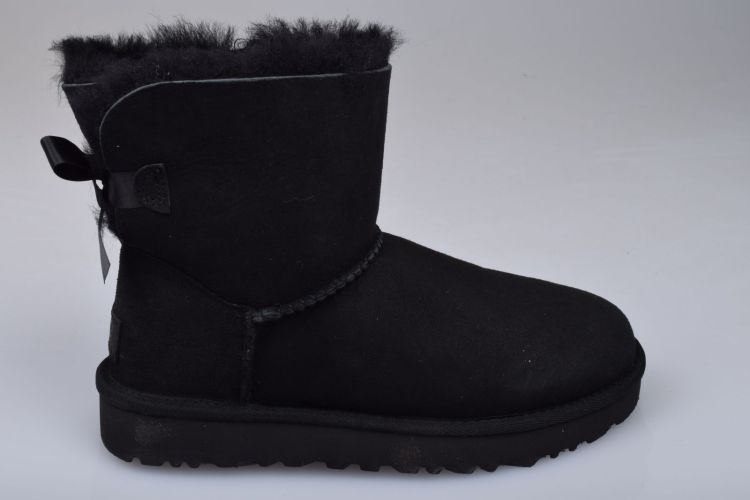 Ugg Boot Zwart dames (UGG MINI BAILEY BOW II - 1016501 BLK) - Mayday (Aalst)
