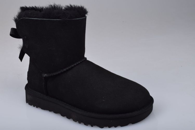 Ugg Boot Zwart dames (UGG MINI BAILEY BOW II - 1016501 BLK) - Mayday (Aalst)