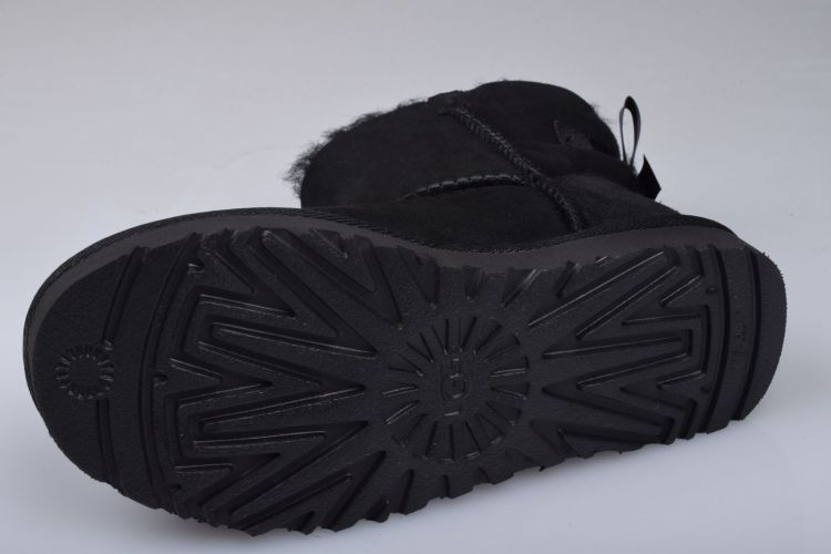 Ugg Boot Zwart dames (UGG MINI BAILEY BOW II - 1016501 BLK) - Mayday (Aalst)