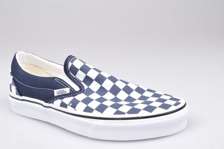 Vans Off The Wall Slip on Blauw jeugd (CLASSIC SLIP-ON - VN0A5JMHARY(Checkerboard) Pari) - Mayday (Aalst)