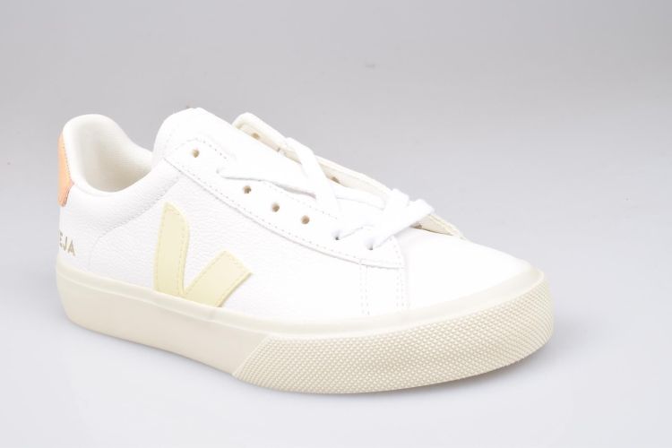Veja Veter Wit dames (CAMPO CHROMEFREE LEATHER - CP0503140A Extra White Sun Pea) - Mayday (Aalst)