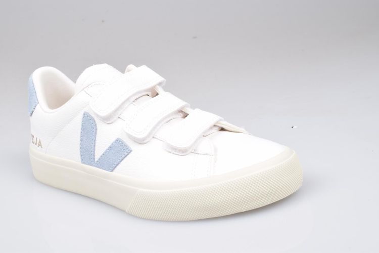 Veja Velcro Wit dames (RECIFE LOGO CHROMEFREE - RC0502946 Extra White/Steel) - Mayday (Aalst)