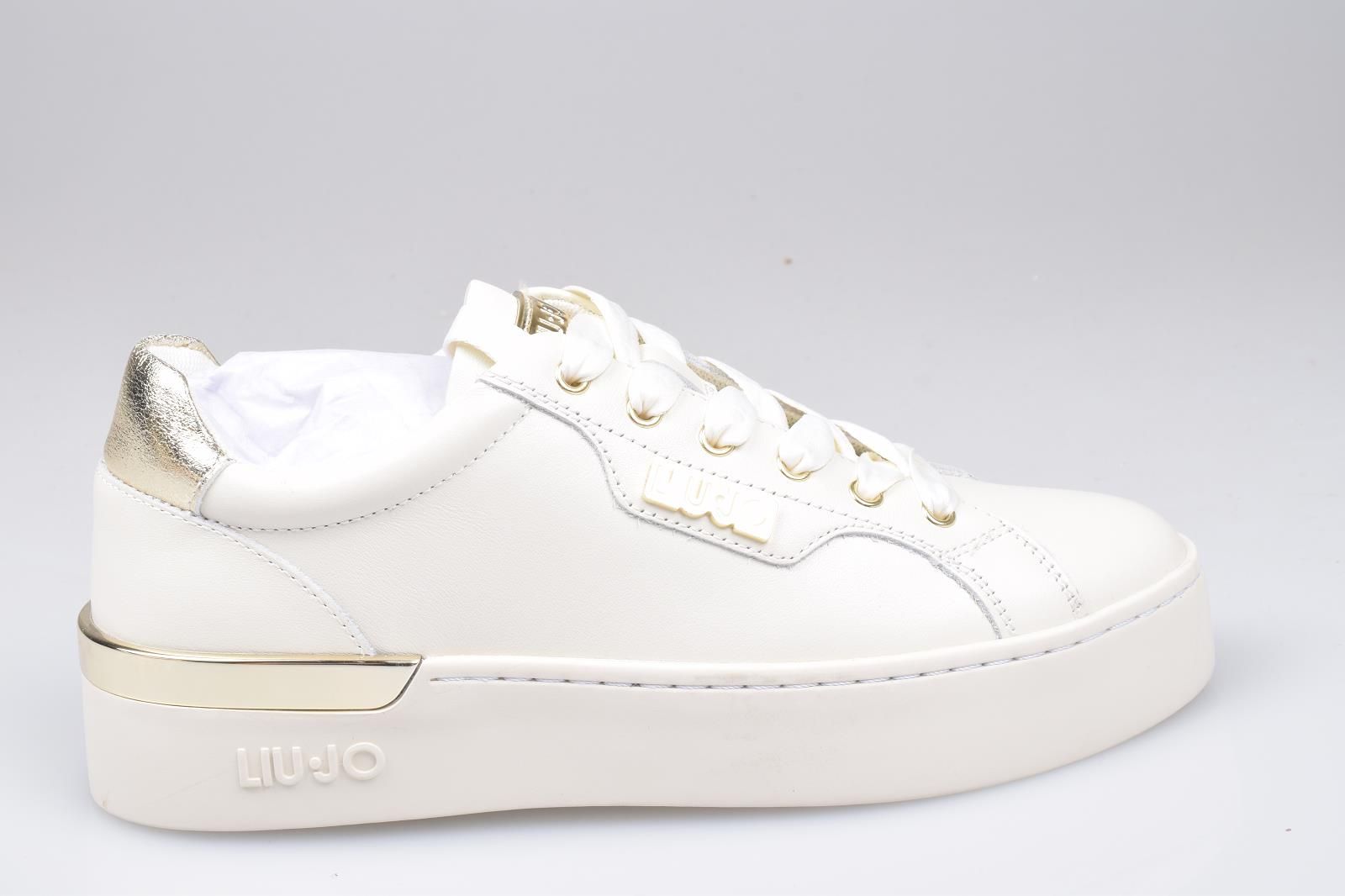 Liu.Jo Shoes Veter Ecru dames (LIU JO SILVIA 70 SNEAKER - BF2051 P0102 S1176 Conchiglia) - Mayday (Aalst)